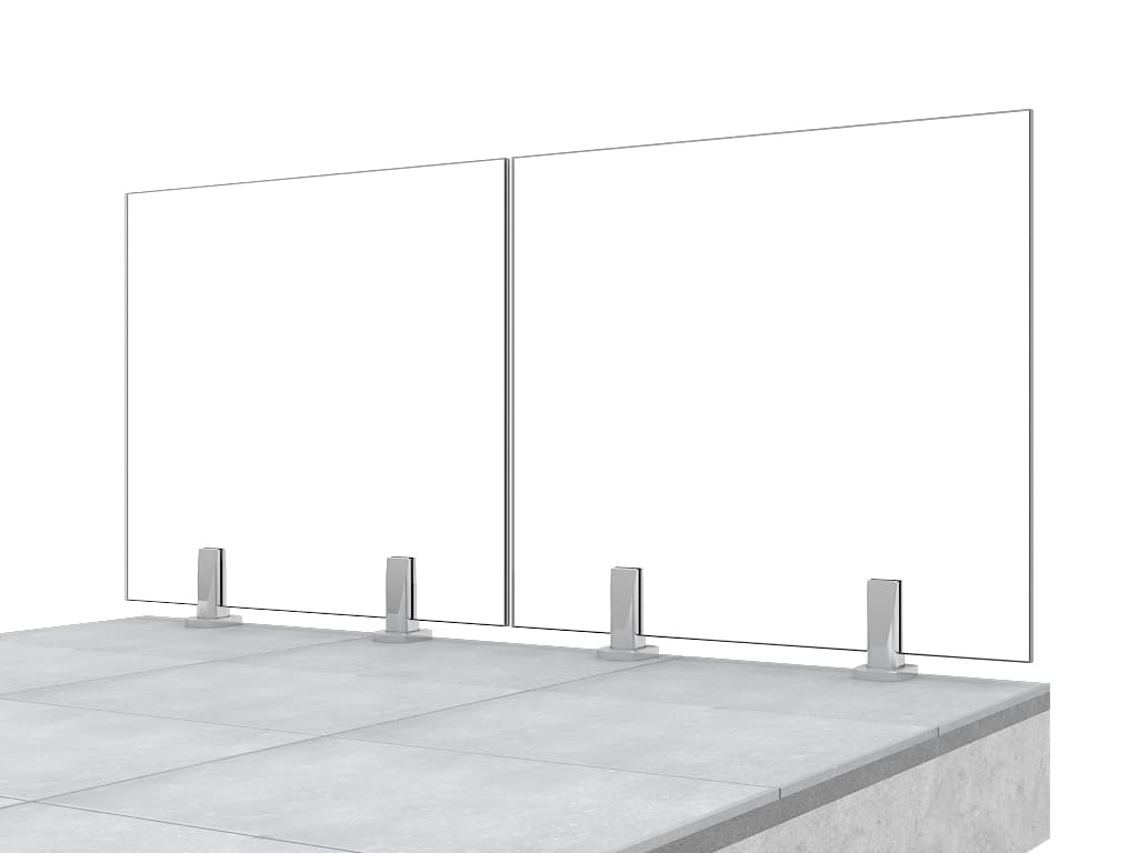 Garde-corps terrasse GLASSFIT CC-782 int&eacute;rieur